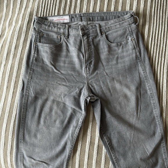 Grey high waist jeans GAP - Picture 3 of 3
